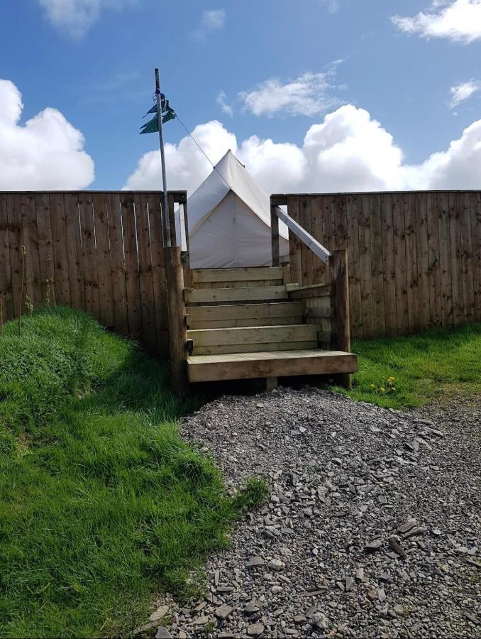 Coastal Stay Bell Tent Porthgain Extérieur photo